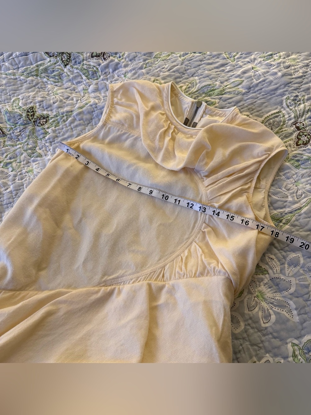 Rick Owens Cream Silk Wool Tunic / Mini Dress Mastodon FW16 - Picture 3 of 8
